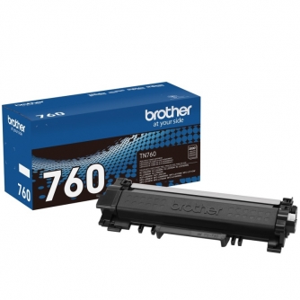 Brother TN760. Cartouche de toner originale. Rendement élevé. Noir