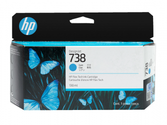 HP 738 (498N5A) - Cyan 130ml