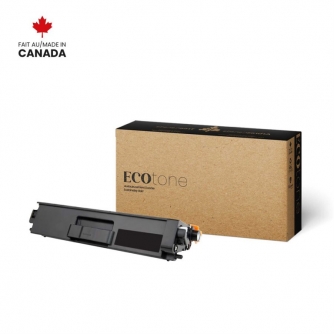 Brother TN336BK. Cartouche de toner réusinée. Rendement élevé. Noir. Ecotone