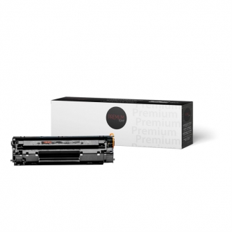 Compatible HP 83X (CF283X). Cartouche de toner. Rendement élevé. Noir. Premium Tone