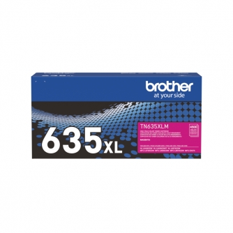Brother TN635XL (M). Cartouche de toner original au rendement élevé, Magenta