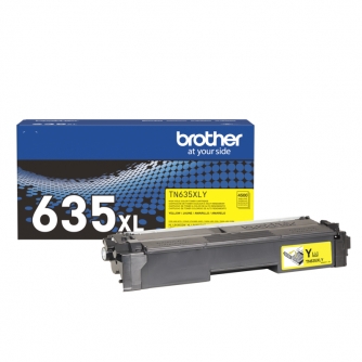 Brother TN635XL (Y). Cartouche de toner original au rendement élevé, Jaune
