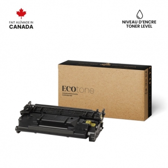 Remanufactured HP 58X (CF258X). Black Toner Cartridge High Yield. Ecotone
