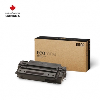 Réusinée HP 51X (Q7551X). Cartouche de toner MICR. Rendement élevé. Noir. Ecotone