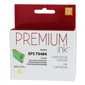 Epson 48 (T048420). Cartouche compatible. Jaune. Premium Ink