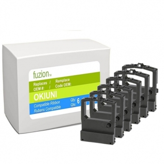 Okidata 520/590 (52106001) Ruban noir compatible Fuzion @6