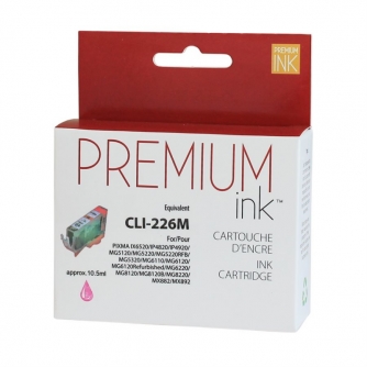 Canon CLI-226M (4548B001). Cartouche compatible. Magenta. Premium Ink