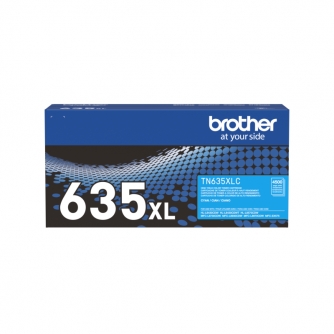 Brother TN635XL (C). Cartouche de toner original au rendement élevé, Cyan