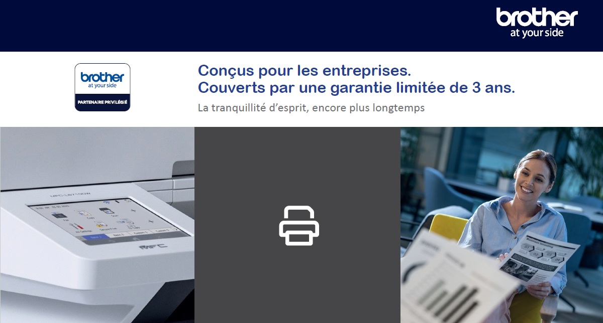 Garantie limitée prolongée gratuite de Brother