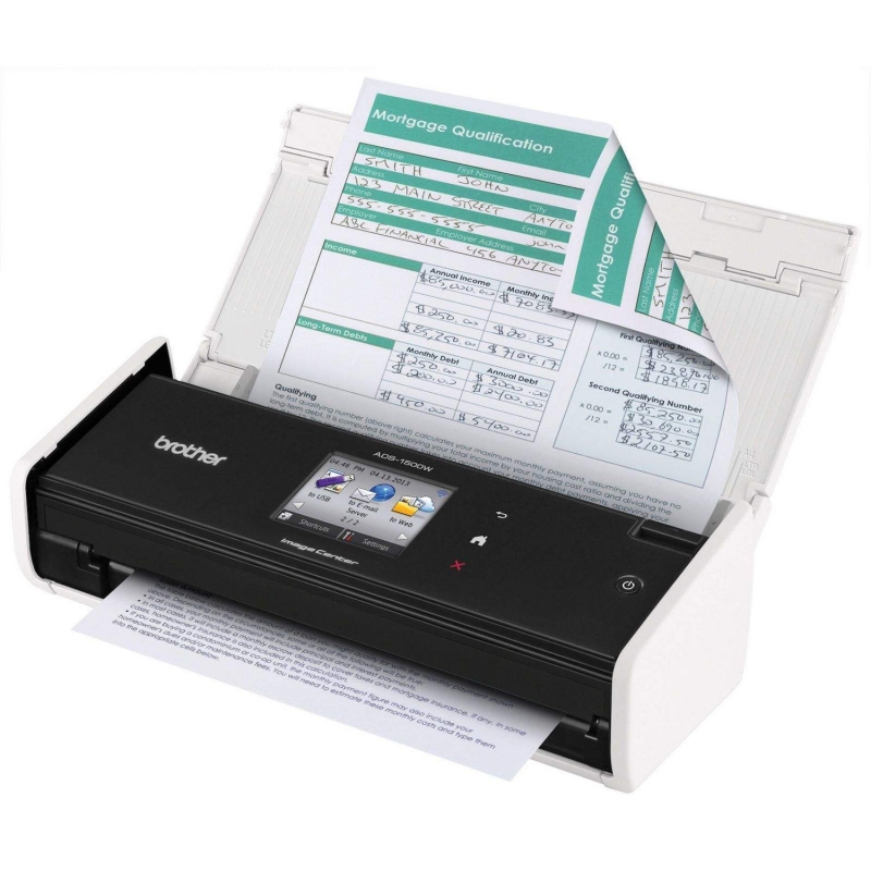Brother ImageCenter™ ADS1500W Scanner de bureau couleur compact